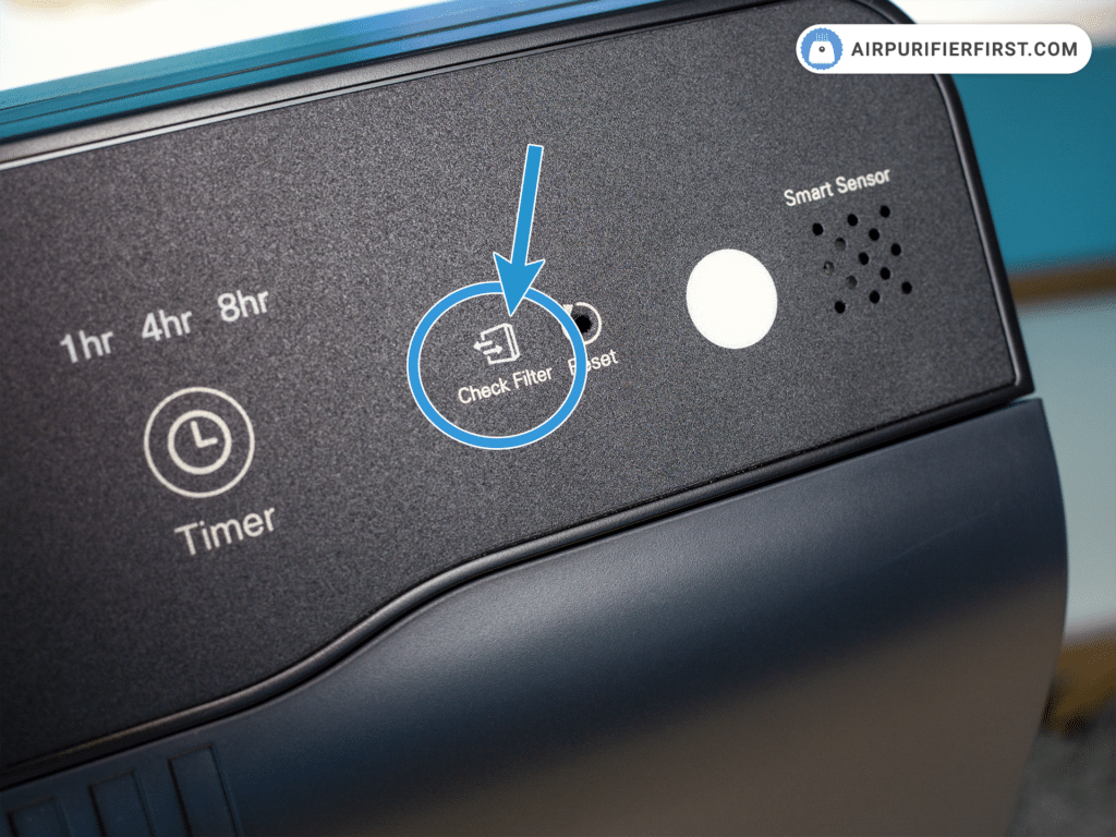 Winix Air Purifier Maintenance - Check Filter Indicator